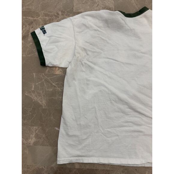 Vintage Rare Nike Tampa Bay Devil Rays shirt Old Logo Y2K Large Center Swoosh - Picture 9 of 11